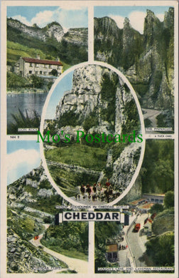 Somerset Postcard - Views of Cheddar Gorge SW11898