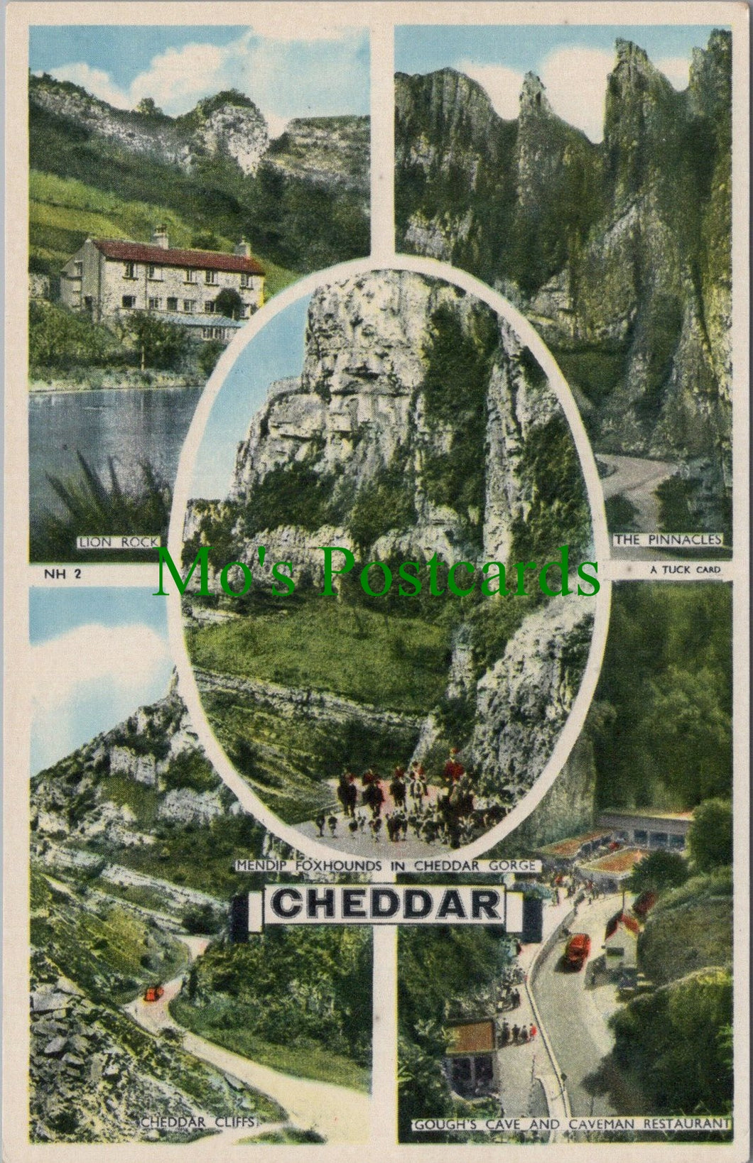 Somerset Postcard - Views of Cheddar Gorge SW11898