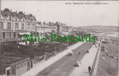 Isle of Wight Postcard - Sandown: Front Looking East  SW11906