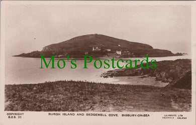 Devon Postcard - Burgh Island and Sedgewell Cove, Bigbury-On-Sea SW11909