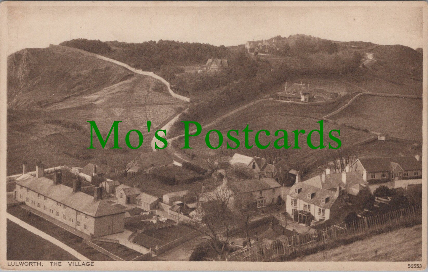 Dorset Postcard - Lulworth, The Village  SW11910