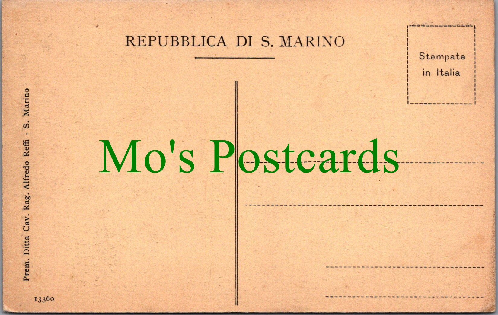 San Marino Postcard - Costume Dei Reggenti SW11919