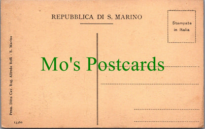 San Marino Postcard - Costume Dei Reggenti SW11919
