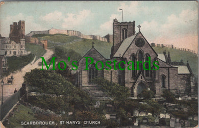 Yorkshire Postcard - Scarborough, St Mary's Church   SW11932