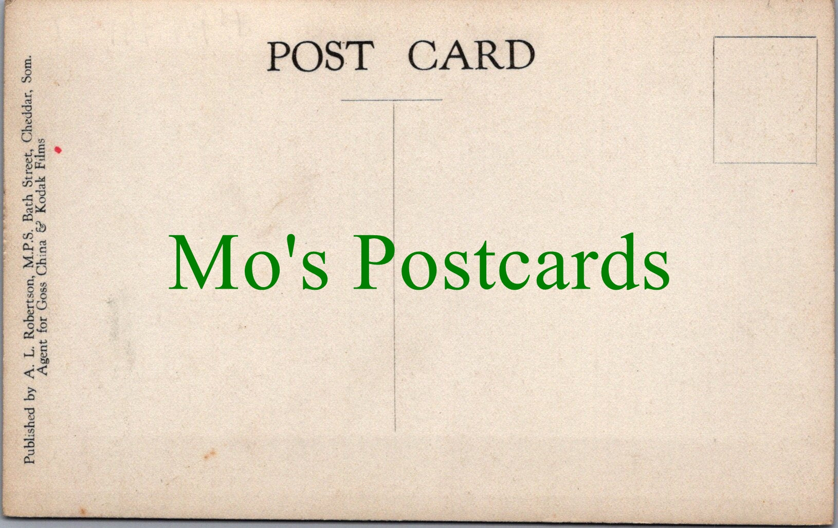 Somerset Postcard - Cheddar Gorge, The High Rock  SW11947
