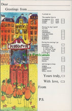 Load image into Gallery viewer, Holiday Message Postcard - Punch &amp; Judy at The Beach  SW13404
