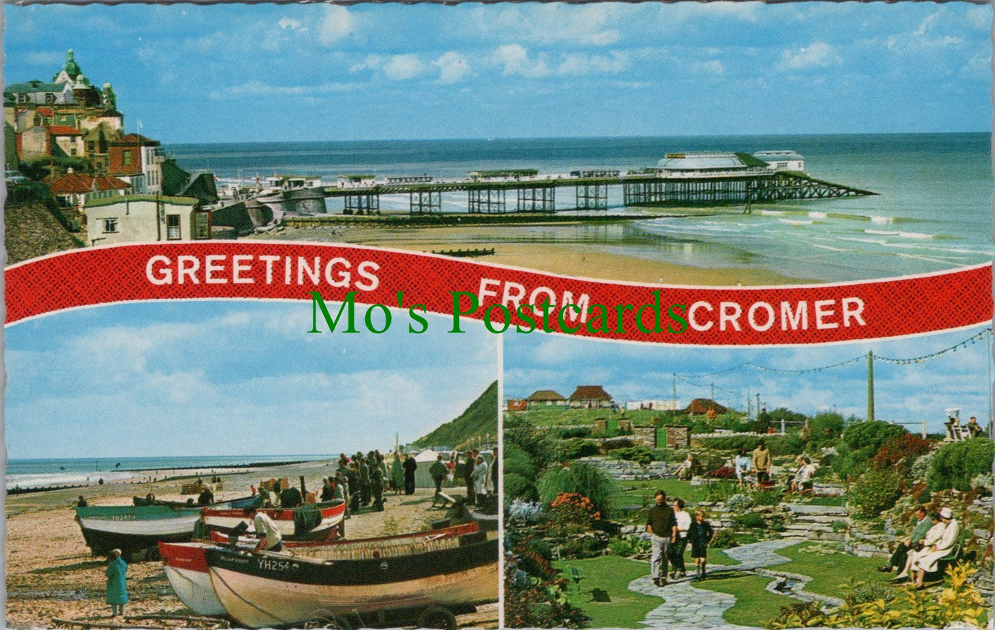 Norfolk Postcard - Greetings From Cromer   SW13425