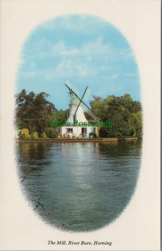 Norfolk Postcard - The Mill, River Bure, Horning    SW13423