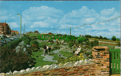 Norfolk Postcard - Cromer, The Sunken Gardens, West Parade SW13428