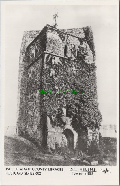 Isle of Wight Postcard - St Helens Tower c1893 - SW13527