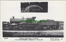 Load image into Gallery viewer, Railway Postcard - Great Western &quot;Cities&quot; 3712 City of Bristol Train  SW13442
