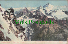 Load image into Gallery viewer, Switzerland Postcard - Moutaineering Am Matterhorn SW11986
