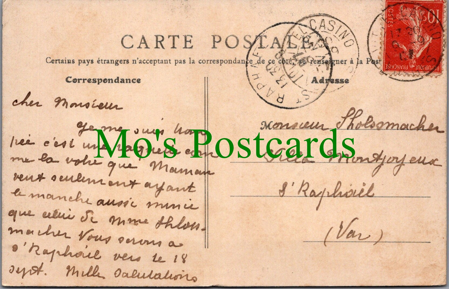 France Postcard - Vittel, Lac Du Parc, Vosges  SW11987
