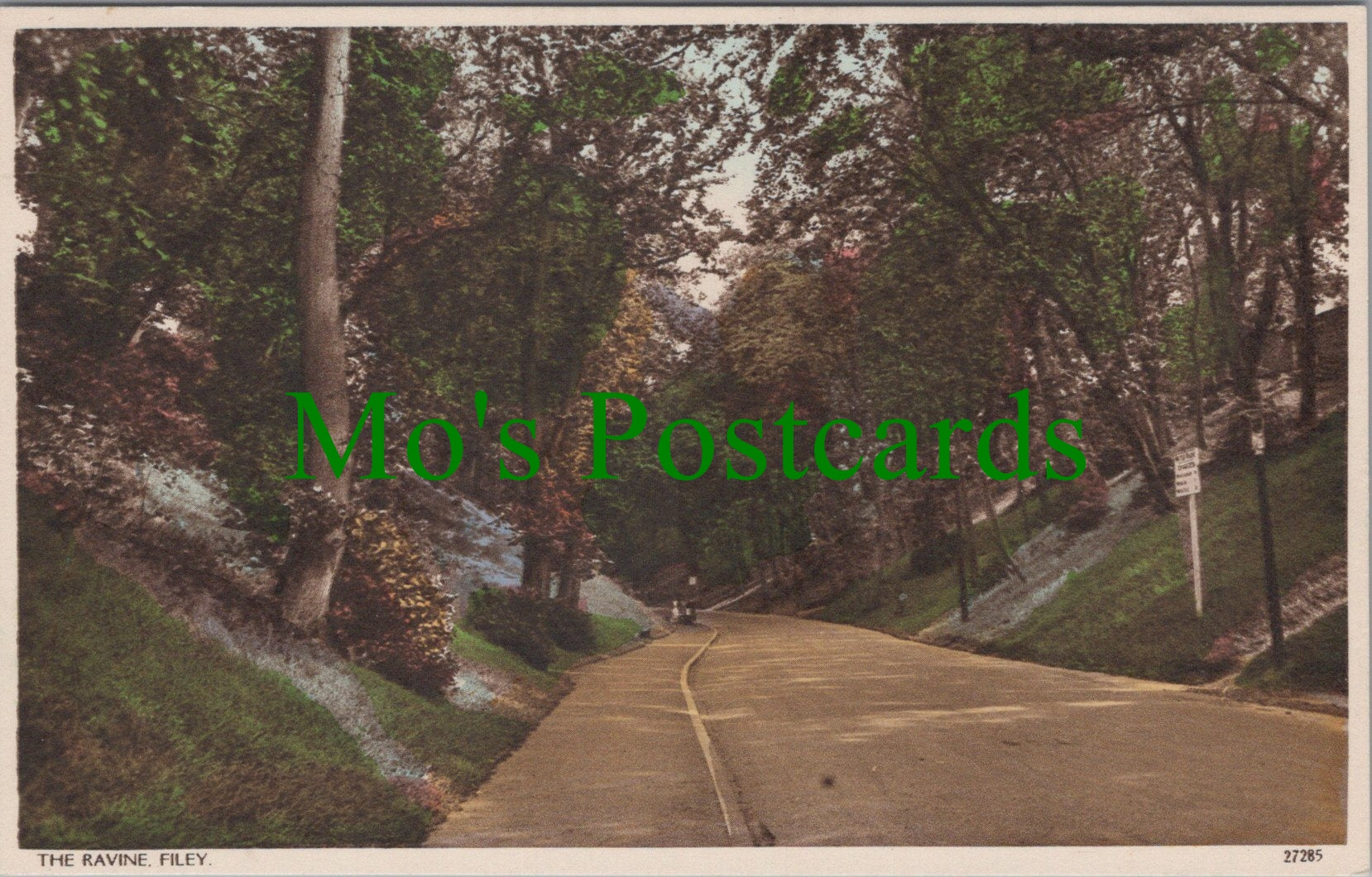 Yorkshire Postcard - Filey, The Ravine  SW12005