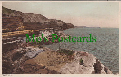 Yorkshire Postcard - Fishing at Filey Brigg SW12010