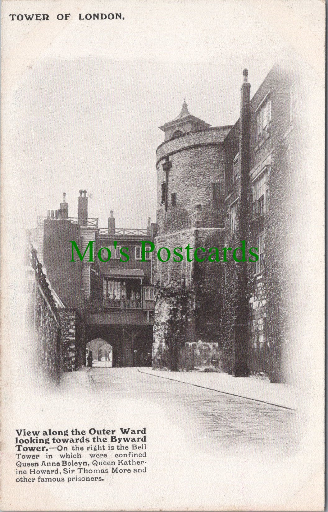 London Postcard - Tower of London, The Outer Ward SW12015