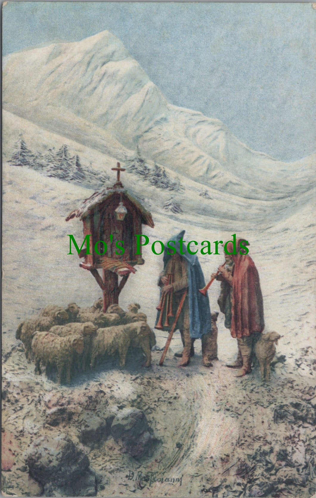 Art Postcard - Italian Artist Mastroianni - Vistarini SW12023