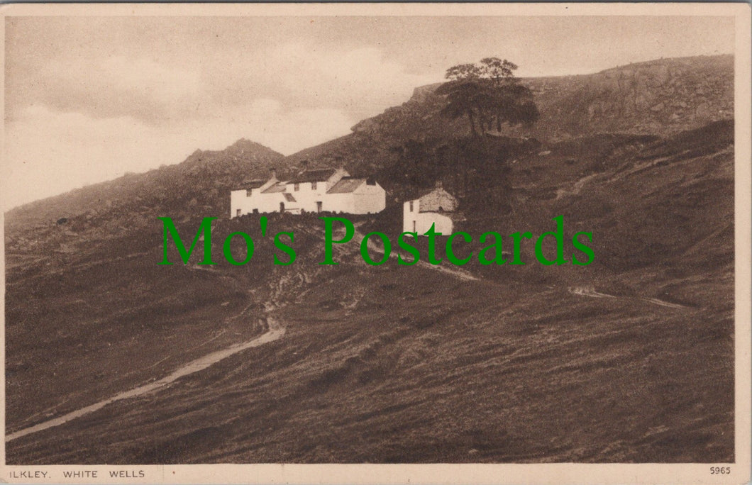 Yorkshire Postcard - Ilkley, White Wells  SW12056