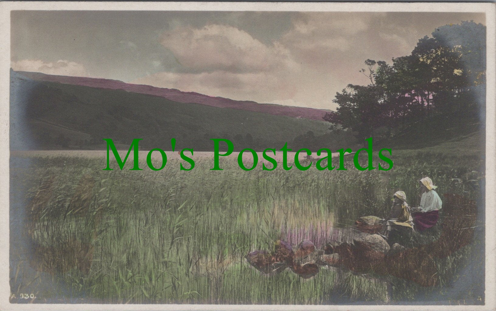 Landscape Postcard - British Beauty Spot - Fishing  SW12069