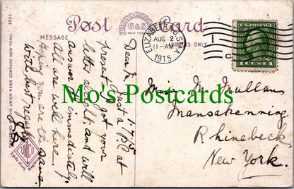 America Postcard - New York, City Hall Park and Broadway SW12070