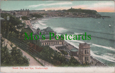 Yorkshire Postcard - Scarborough, South Bay and Spa  SW12074