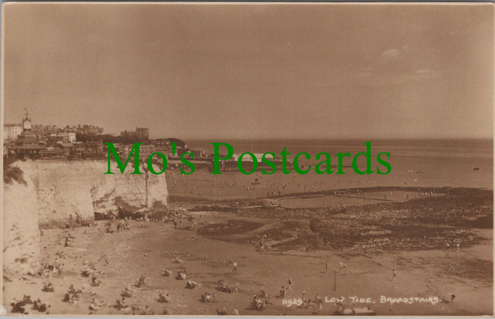Kent Postcard - Broadstairs Low Tide  SW12078