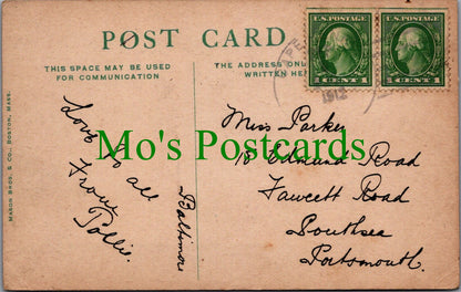 America Postcard - Portland, Maine, Fort Allen Park, From Harbor SW12094