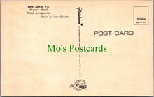 Load image into Gallery viewer, Puerto Rico Postcard - San Juan Airport Hotel SW12697
