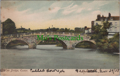 Devon Postcard - Exeter, The Exe Bridge SW12705