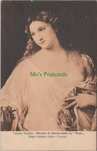 Load image into Gallery viewer, Art Postcard - Tiziano Vecellio, Ritratto Di Donna Detto La &quot;Flora&quot; SW12734
