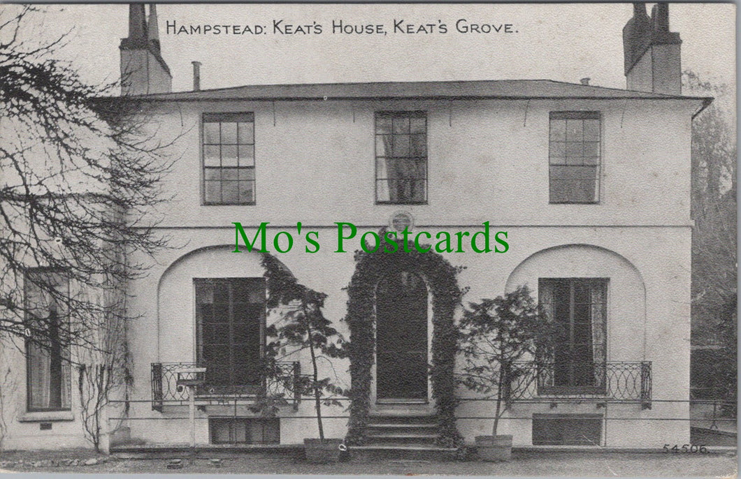 London Postcard - Hampstead: Keat's House, Keat's Grove SW11128