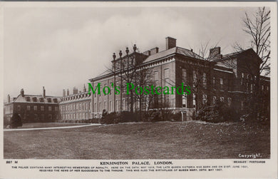 London Postcard - Kensington Palace  SW11129