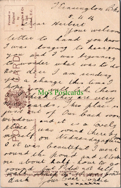 London Postcard - Kensington Palace  SW11129
