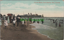 Load image into Gallery viewer, Canada Postcard - On The Beach, Port Stanley, Ontario  SW11136
