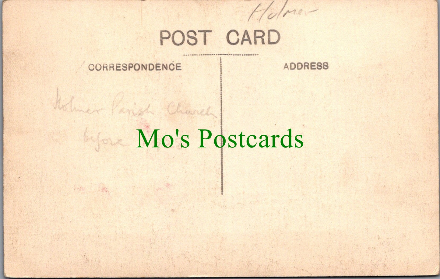 Herefordshire Postcard - Holmer Parish Church Interior  SW11140