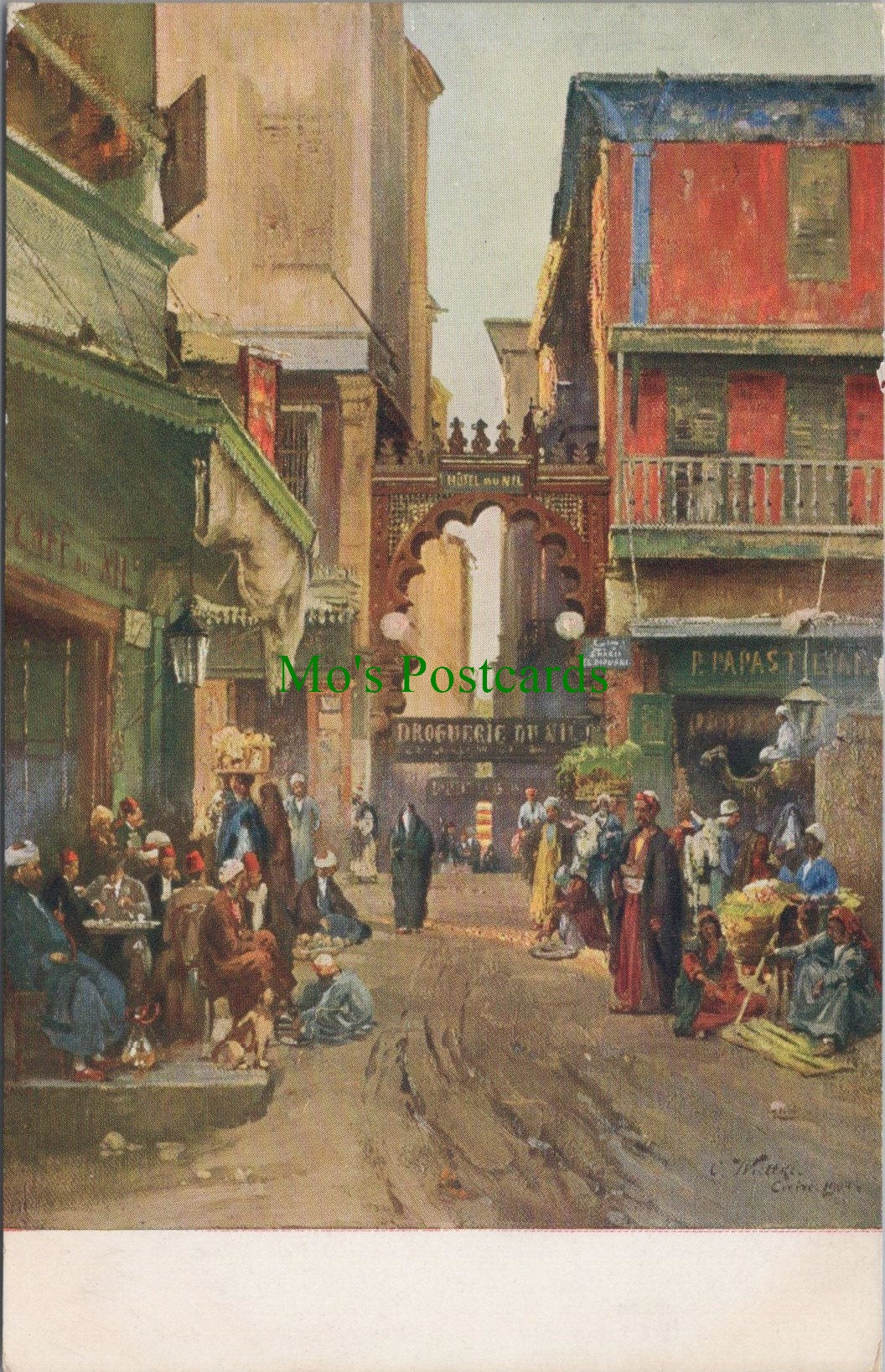 Egypt Postcard - Hotel Du Nil, Cairo  SW11145