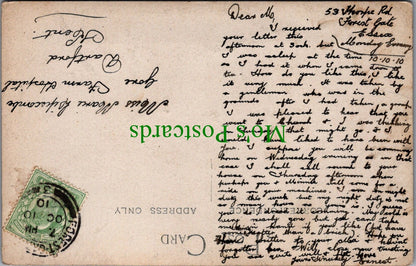 Ancestors Postcard - Group of Men and Boys from Forest Gate, London SW11148