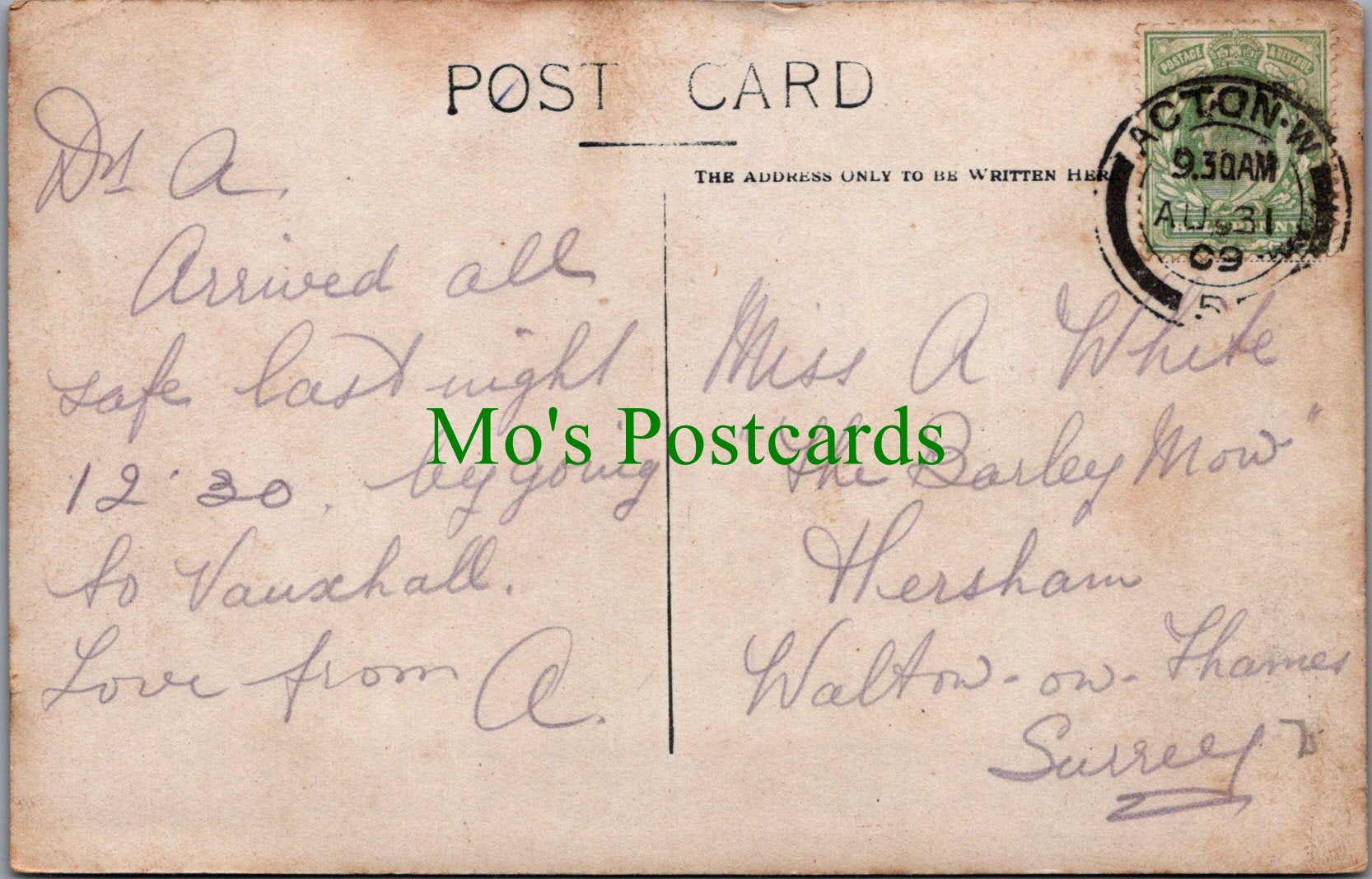 London Postcard? - Workshop, Industry, Industrial Site, Acton? SW11155