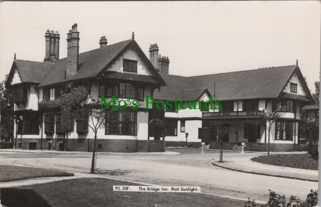 Cheshire Postcard - The Bridge Inn, Port Sunlight SW11168
