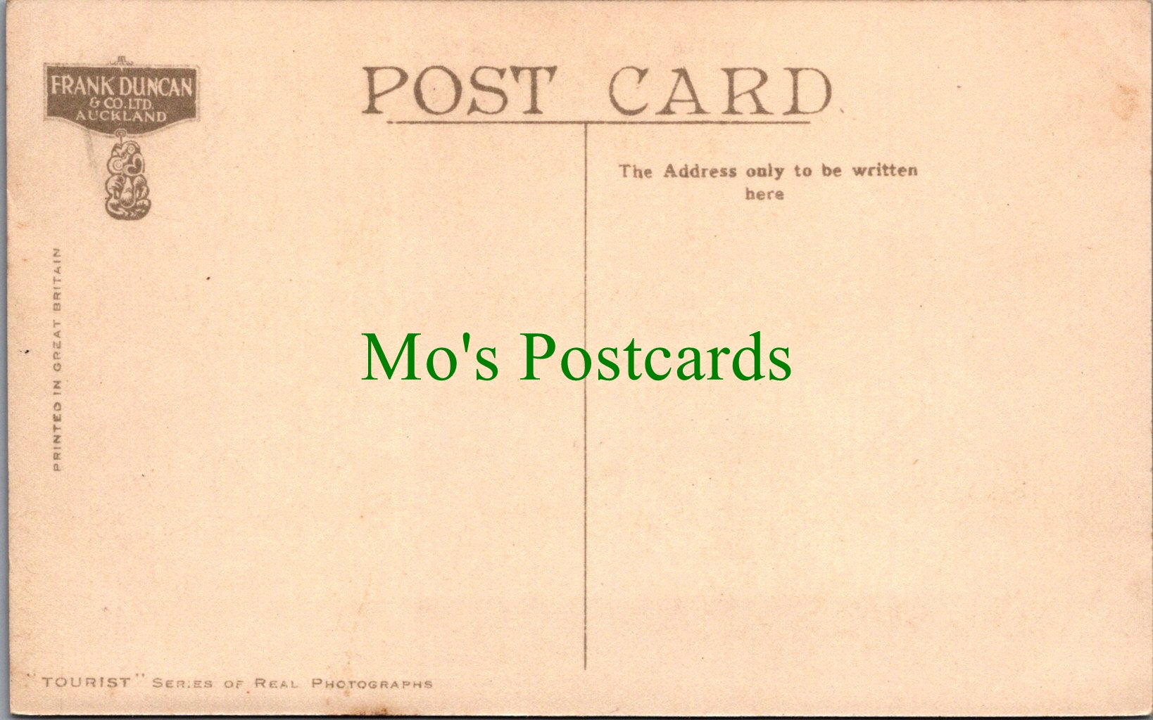 New Zealand Postcard - Tea Kiosk, Cornwall Park, Auckland SW11183