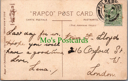 Kent Postcard - Fish Market, Folkestone   SW11200