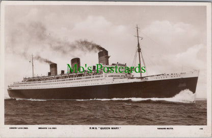 Shipping Postcard - R.M.S."Queen Mary, Ocean Liner  SW11207