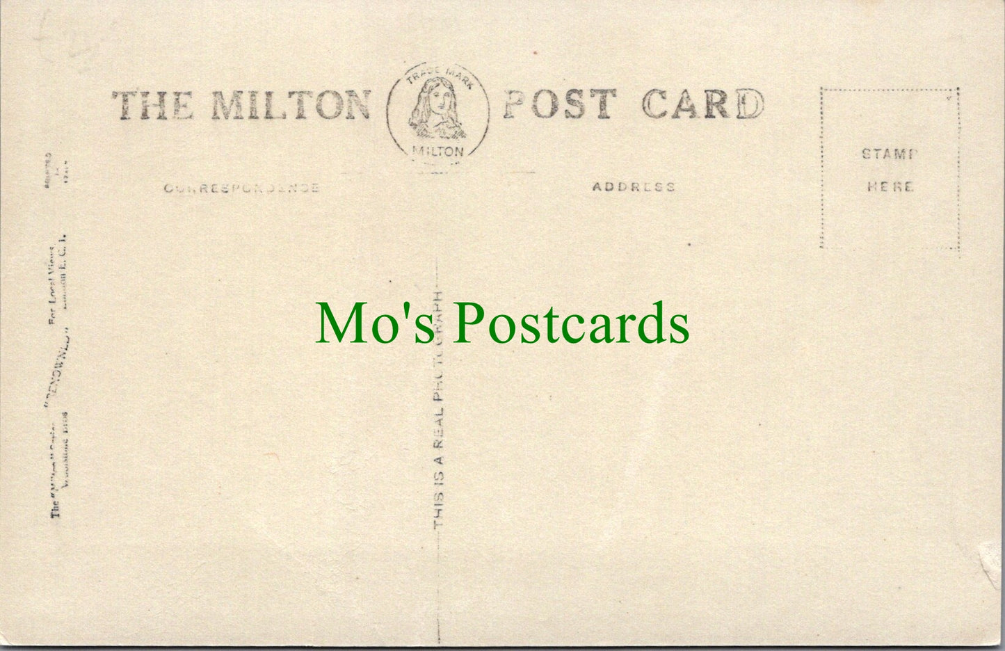 Somerset Postcard - Blake Statue, Bridgwater   SW11208