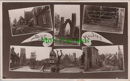 Northamptonshire Postcard - Snap Shots of Moulton   SW11216