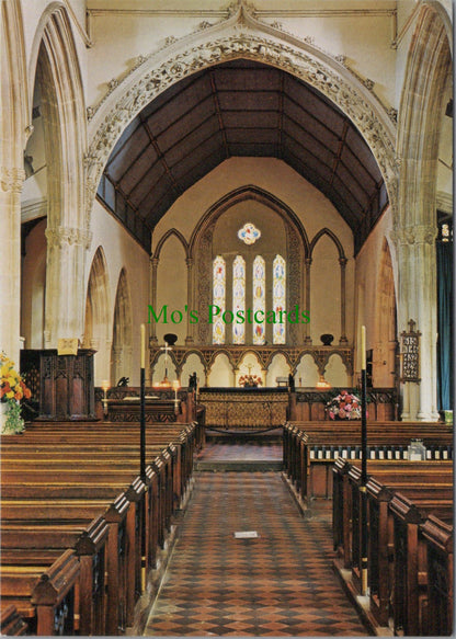 Wiltshire Postcard - Castle Combe, St Andrew's Church SW12786