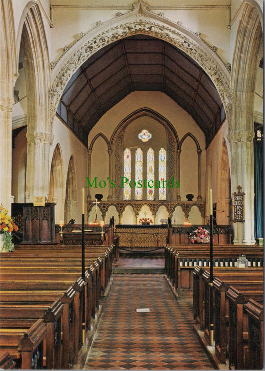 Wiltshire Postcard - Castle Combe, St Andrew's Church SW12786