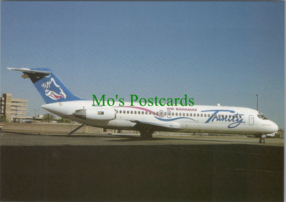 Aviation Postcard - Trinity Air Bahamas DC-9-32 Aeroplane SW12804