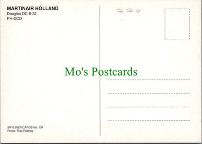Aviation Postcard - Martinair Holland Douglas DC-8-32 Aeroplane SW12807