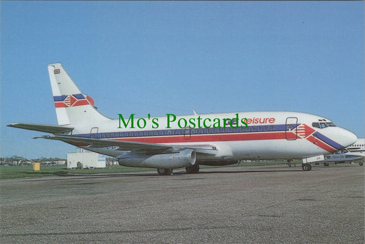 Aviation Postcard - GB Leisure G-Bech Boeing 737 Aeroplane SW12811