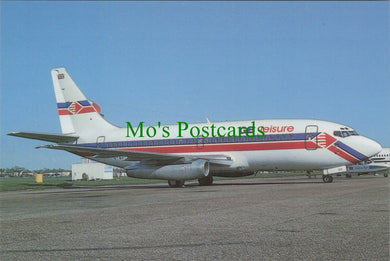 Aviation Postcard - GB Leisure G-Bech Boeing 737 Aeroplane SW12811